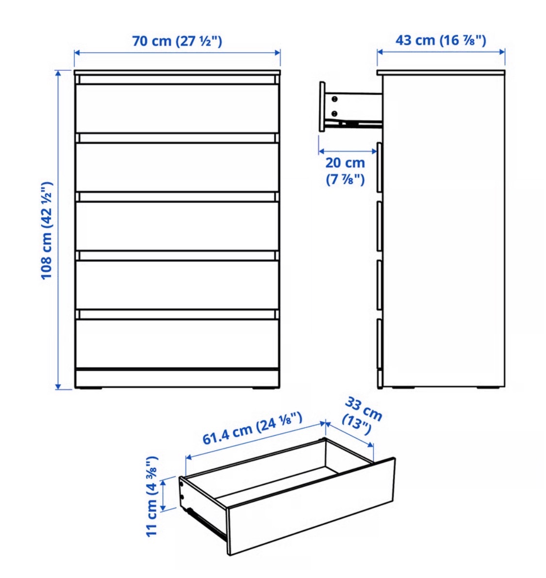 Komoda z Ikea - 2