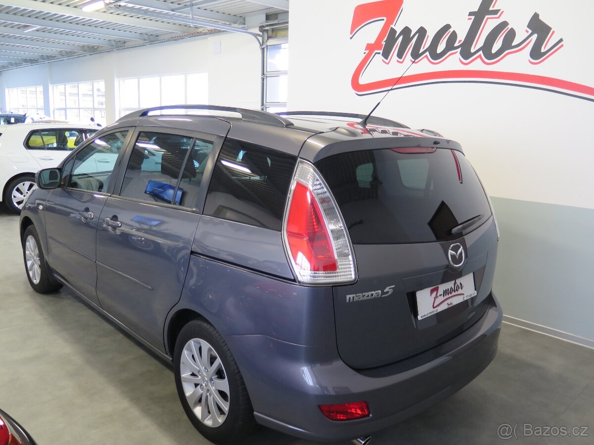 Mazda 5 1.8i,klima,výhřev,servis,7míst, po servise - 2