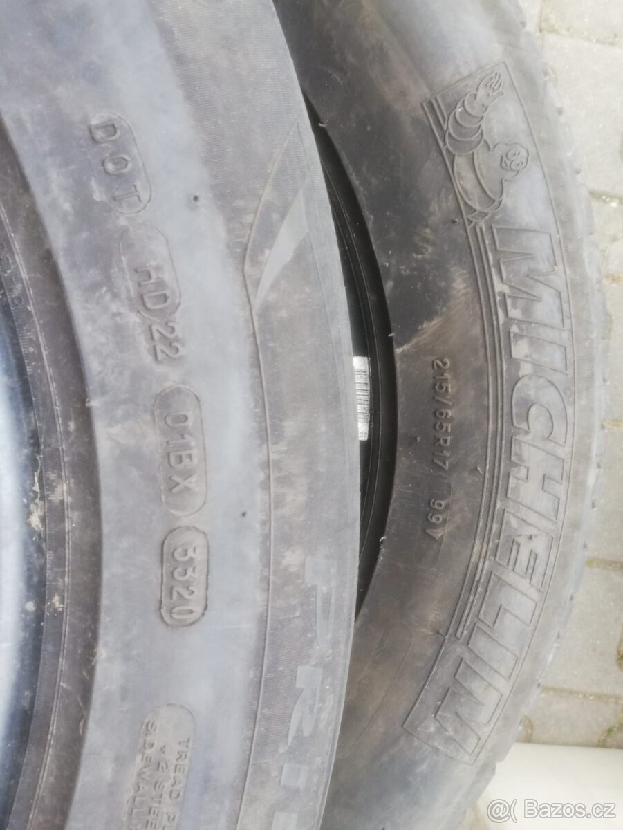 215/65 R17 pneumatiky letní - 2