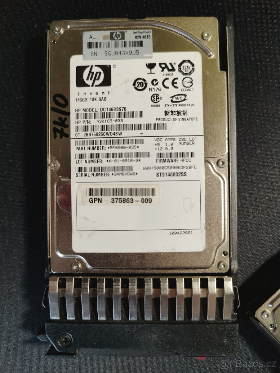 HDD SAS 146GB 10k - 2