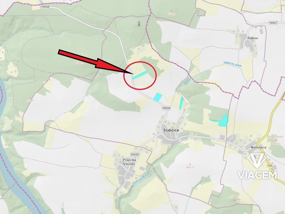 Pole 8 756 m², Podíl 27 % o výměře 2 335 m² - 2