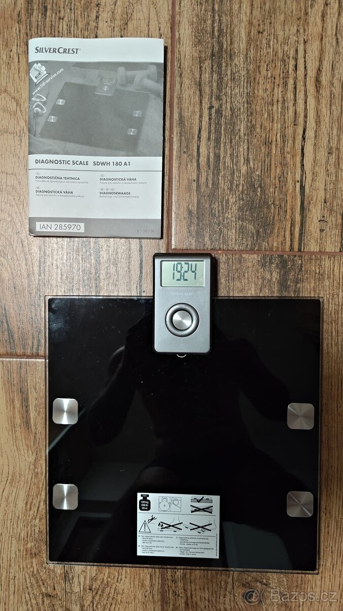 Diagnostická váha Silvercrest SDWH 180 A1 - až 12 profilů - 2