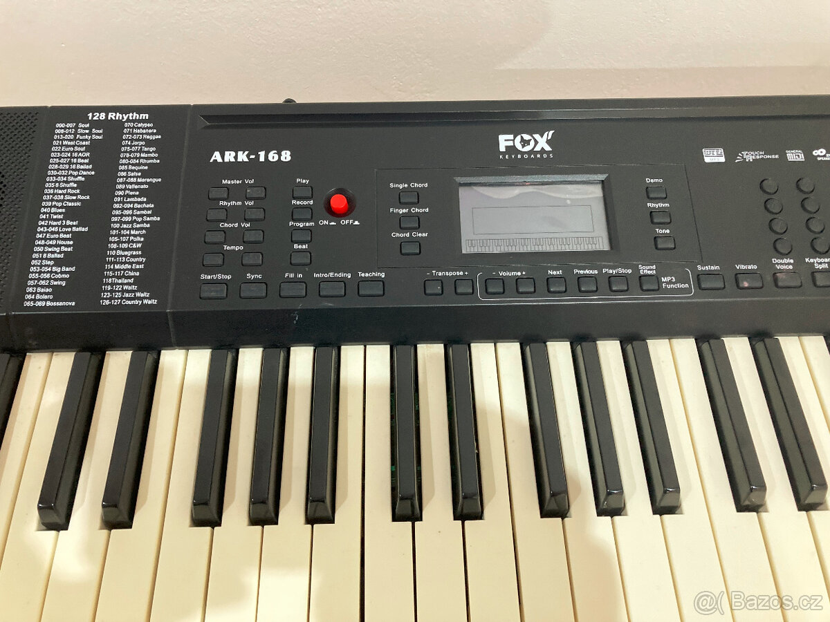 Klavesy ARK 168 - 2