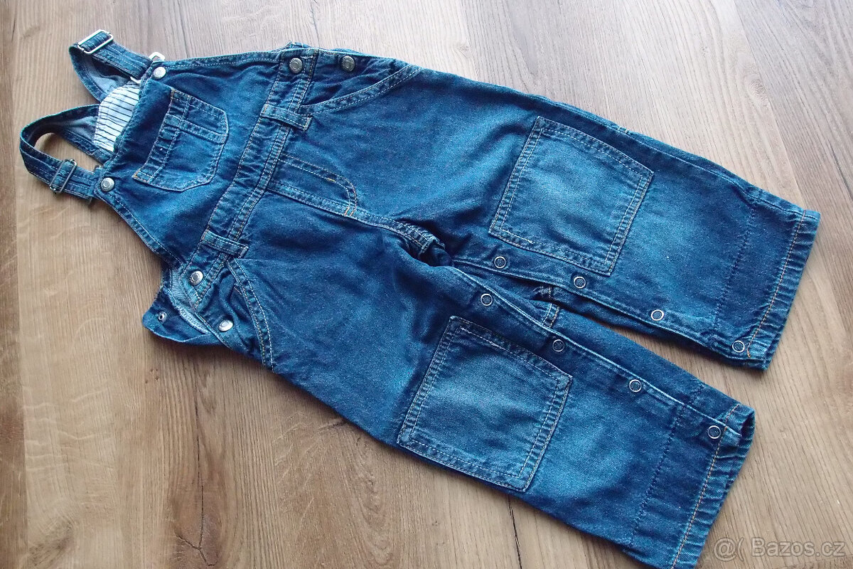 3x kalhoty 86/92 - 2