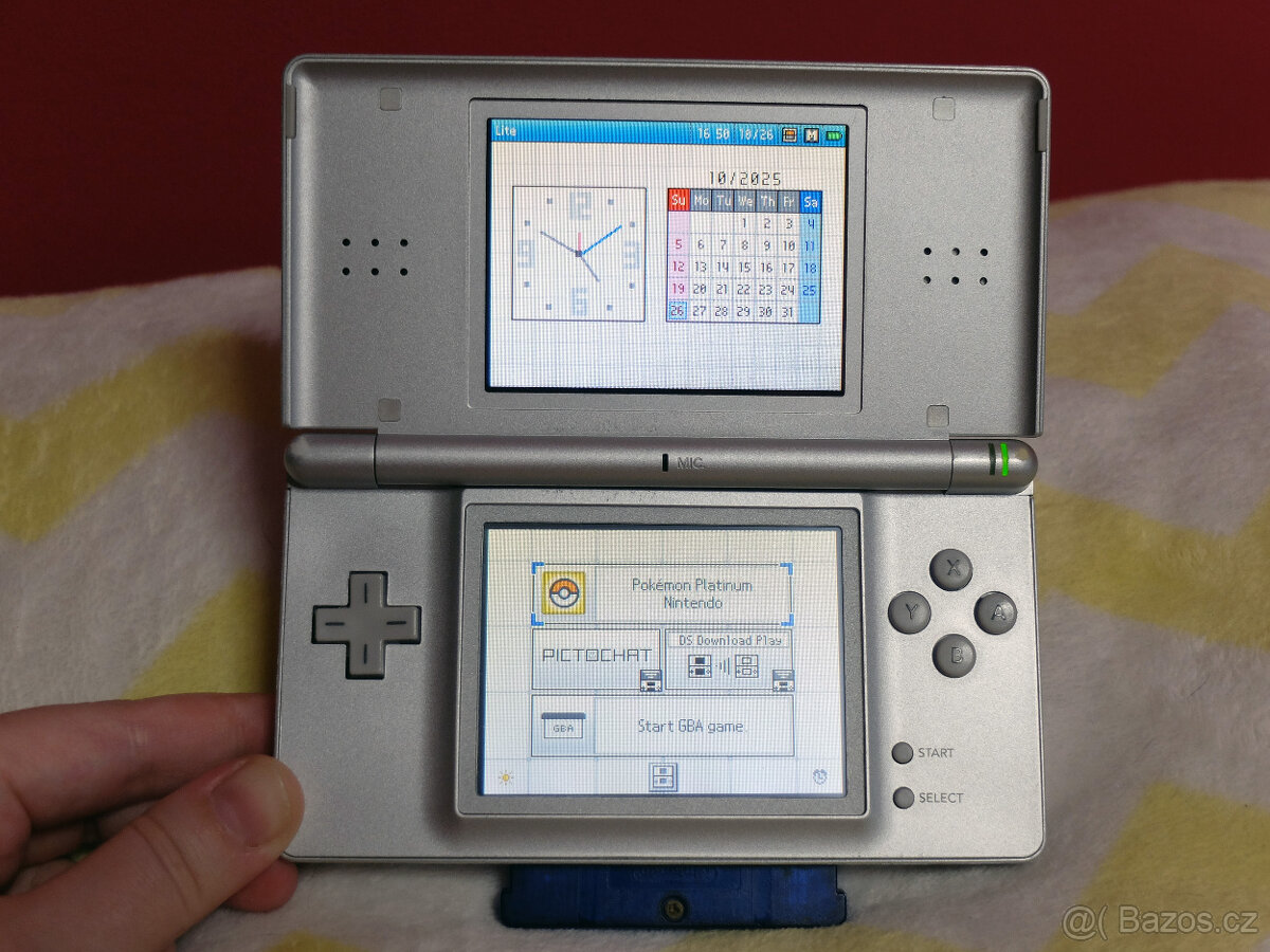 Nintendo DS Lite stříbrný - 2