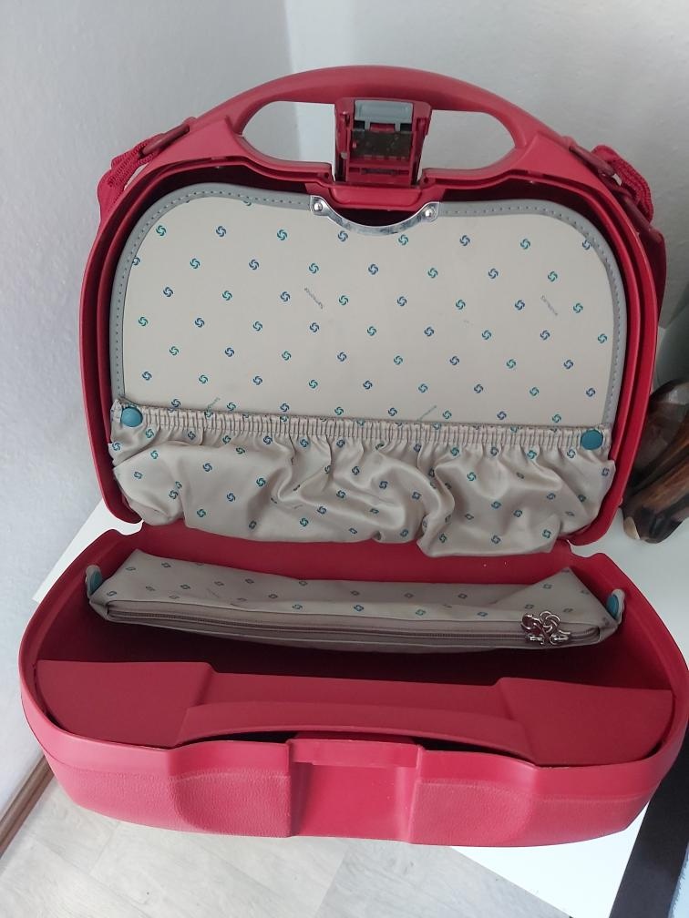 Kufřík Samsonite palubní zavazadlo,barva červená na kod - 2