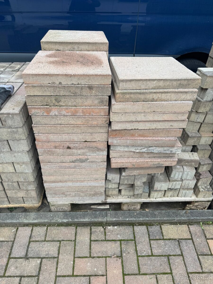 30m² zámková dlažba - 2