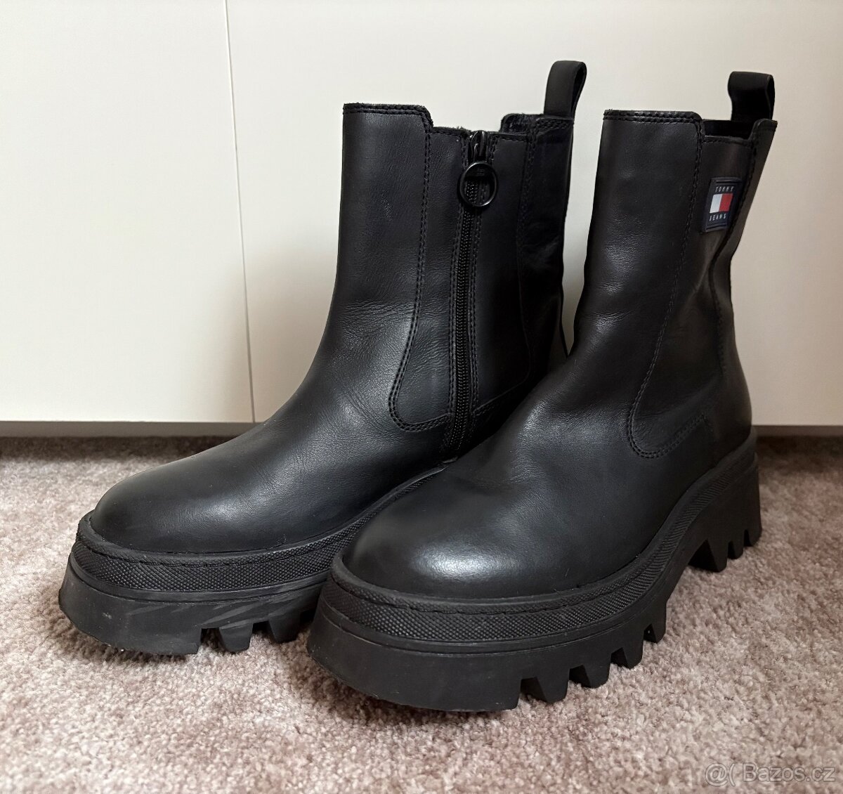 Kotnikove Chelsea Boots zn.Tommy Hilfiger - vel.39 - 2