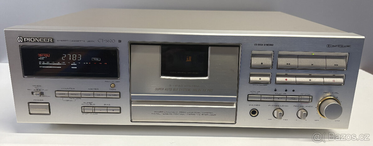 PIONEER CT-S620 Cassette Deck PŘIPRAVUJE SE - 2