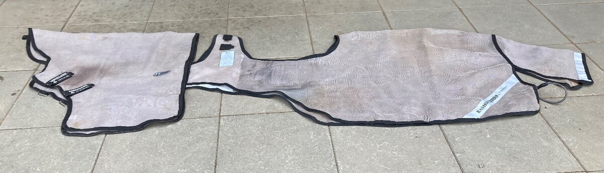 Jezdecká síťovaná deka Rambo - 2