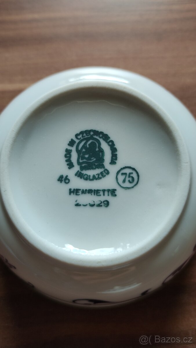 Cukřenka Bohemia Inglazed Henriette - 2