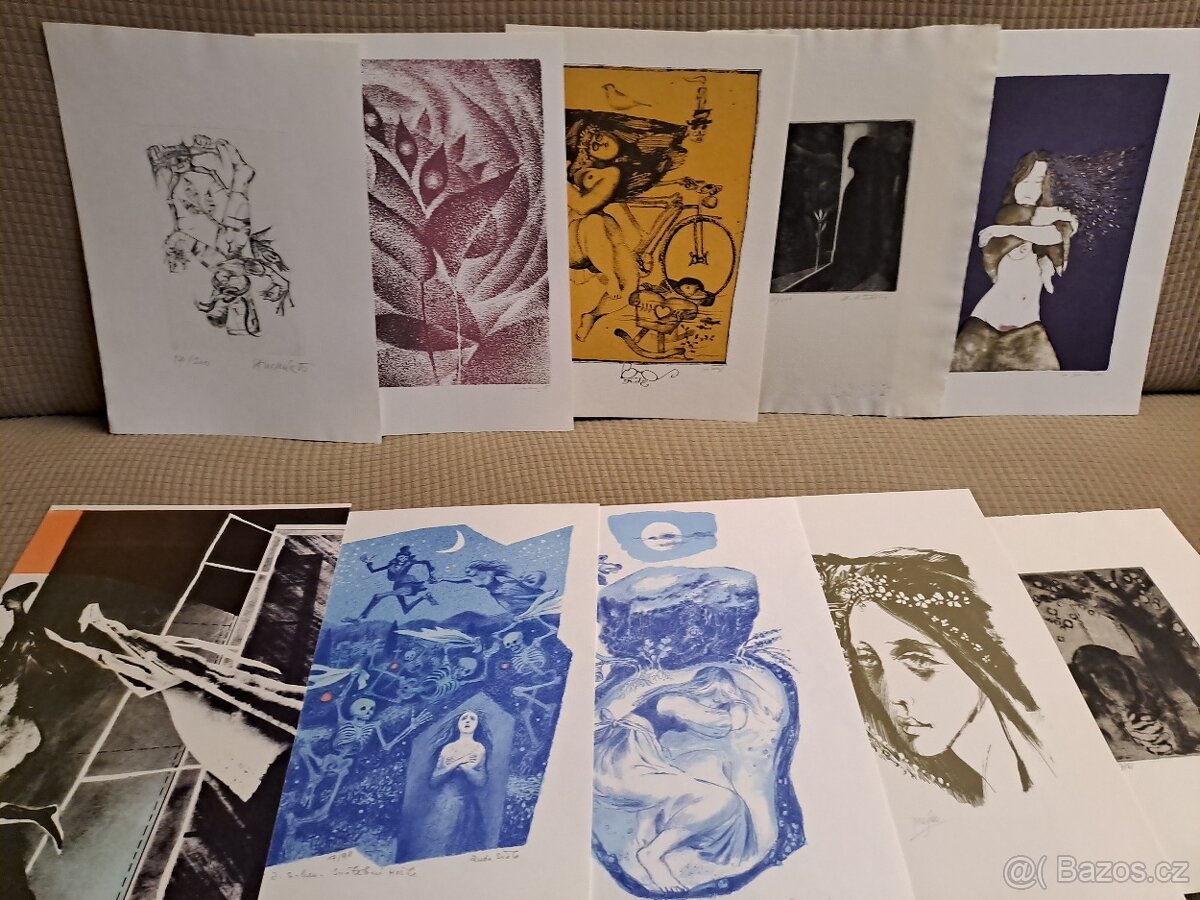 Kytice 80 - soubor 48 grafik - 2