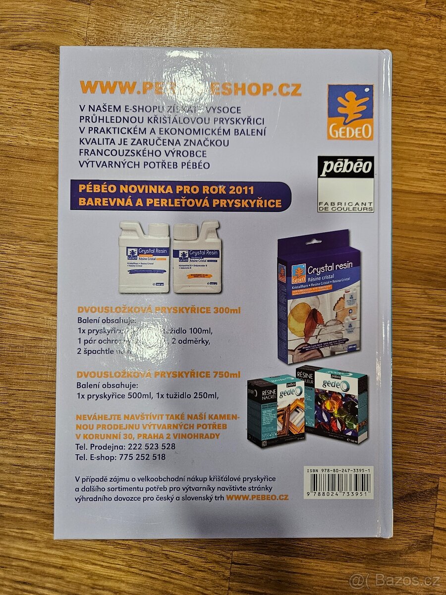 Kniha Křišťálová pryskyřice - šperky a přívěsky, D.Ivancová - 2