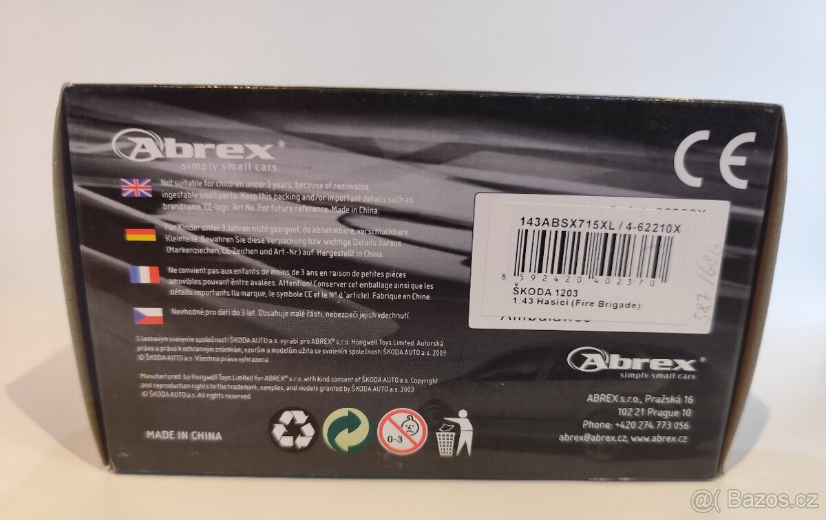 Škoda 1203 Hasiči - 2