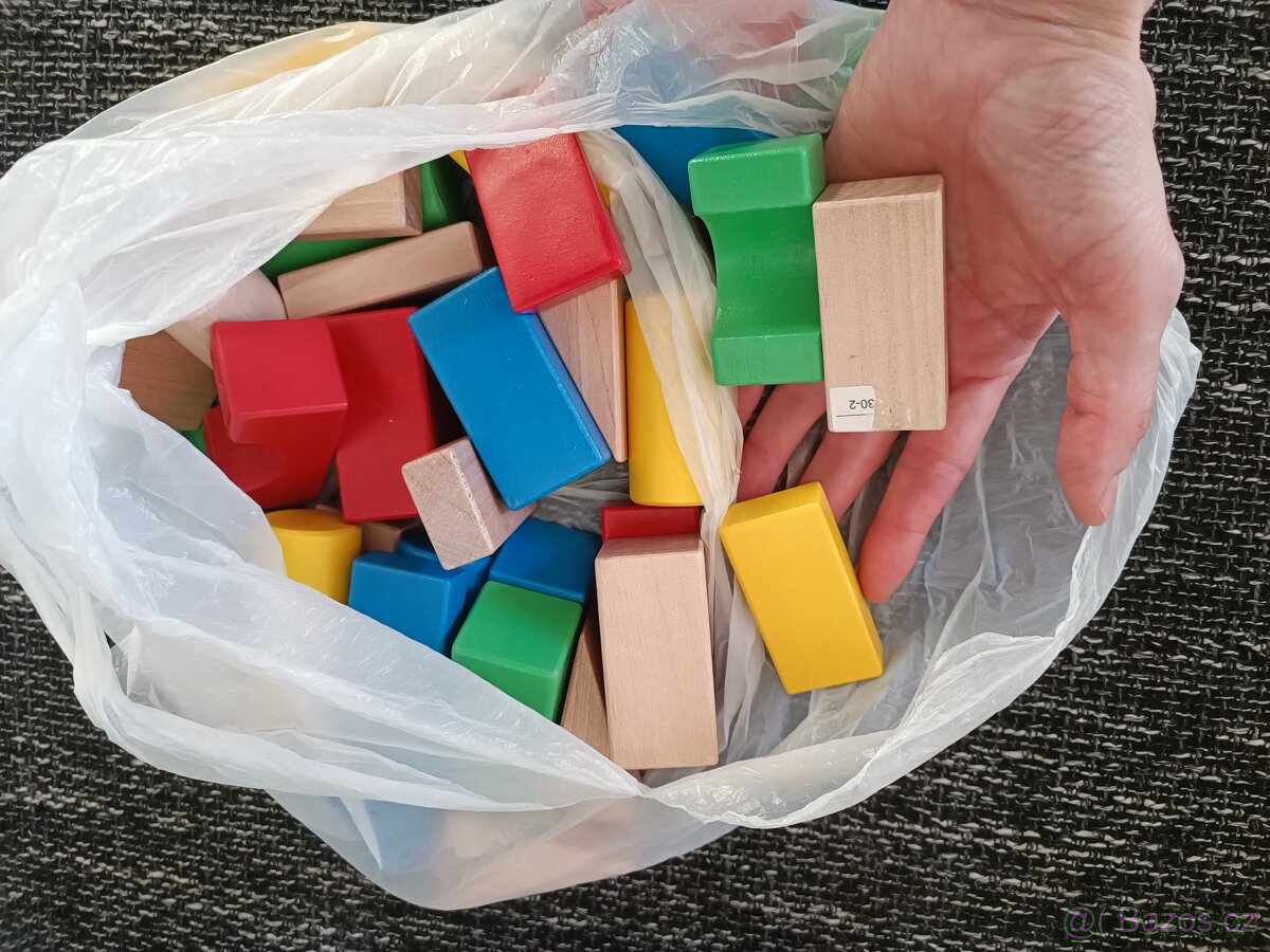 Dřevěné kostky - 2