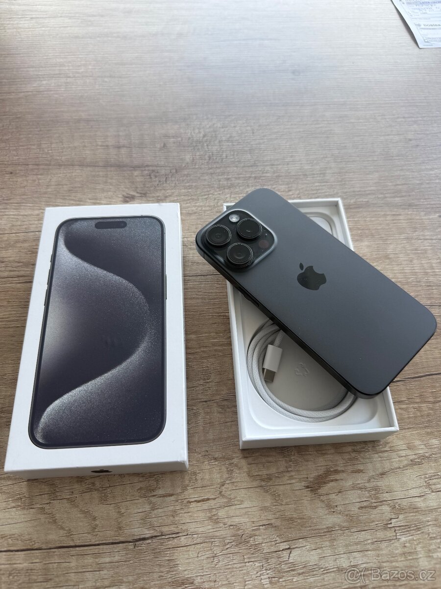 Apple iPhone 15pro 128GB TOP stav - 2