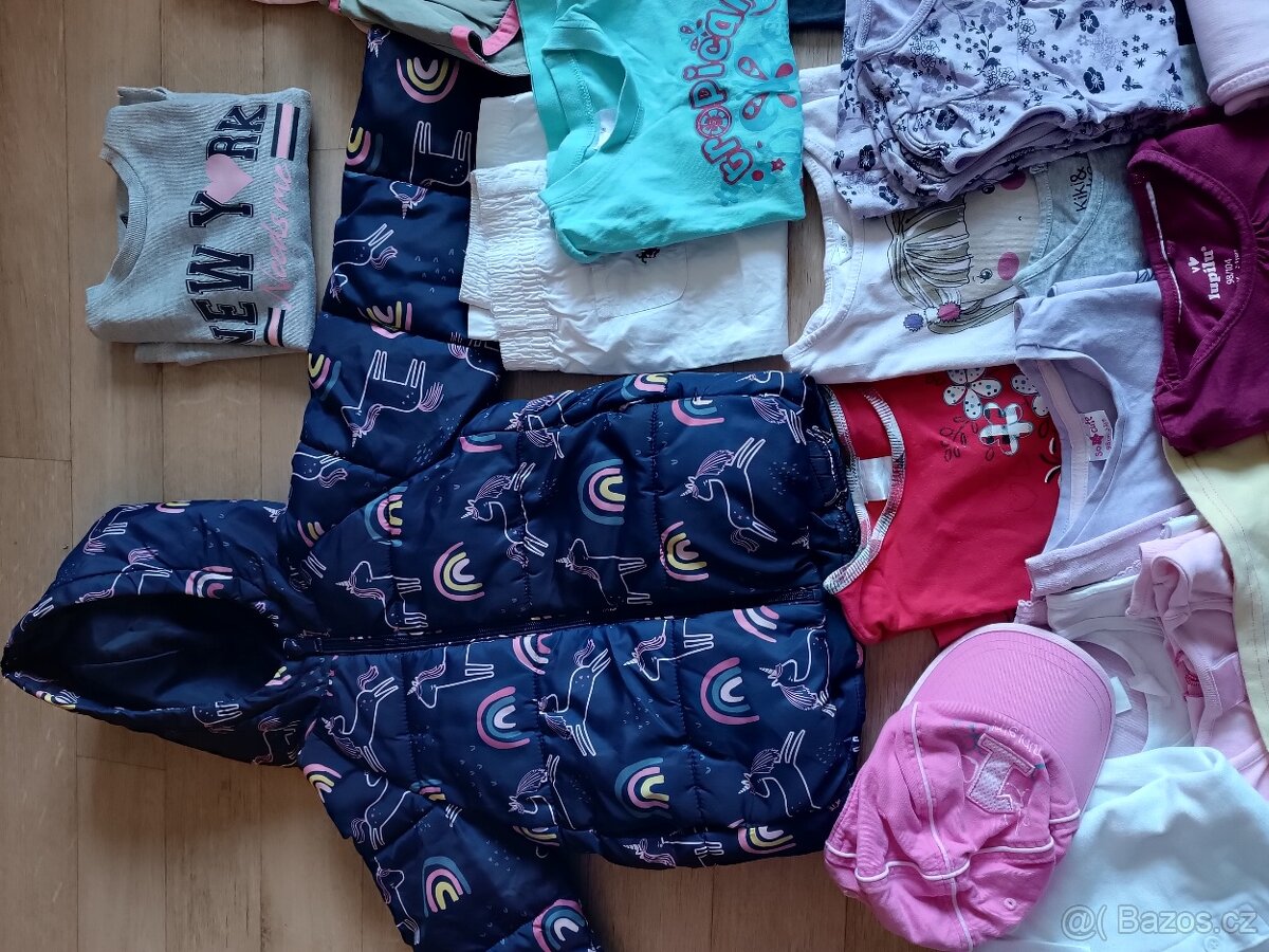 Mix oblečení holčička 98/104 - 2