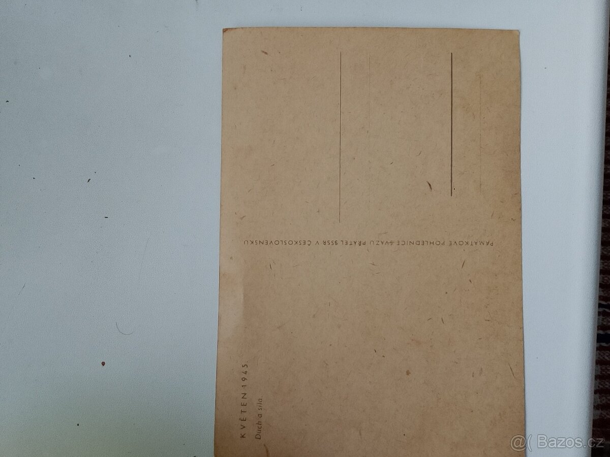 Pohlednice z roků 1945 - 2
