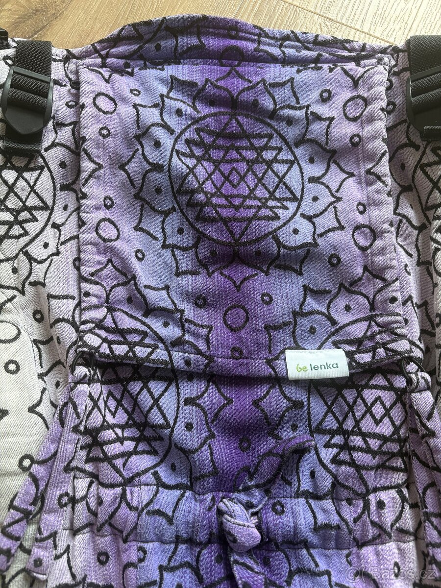 Nosítko Be Lenka 4ever Shri Yantra Violet - 2