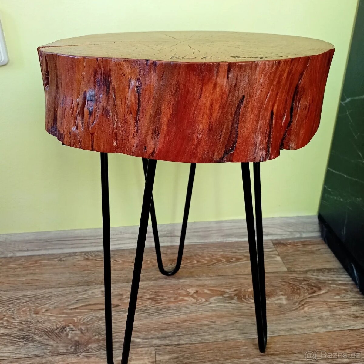 Stolek, stolička, třešeň,masiv, dekorace,doplněk, doplňky - 2