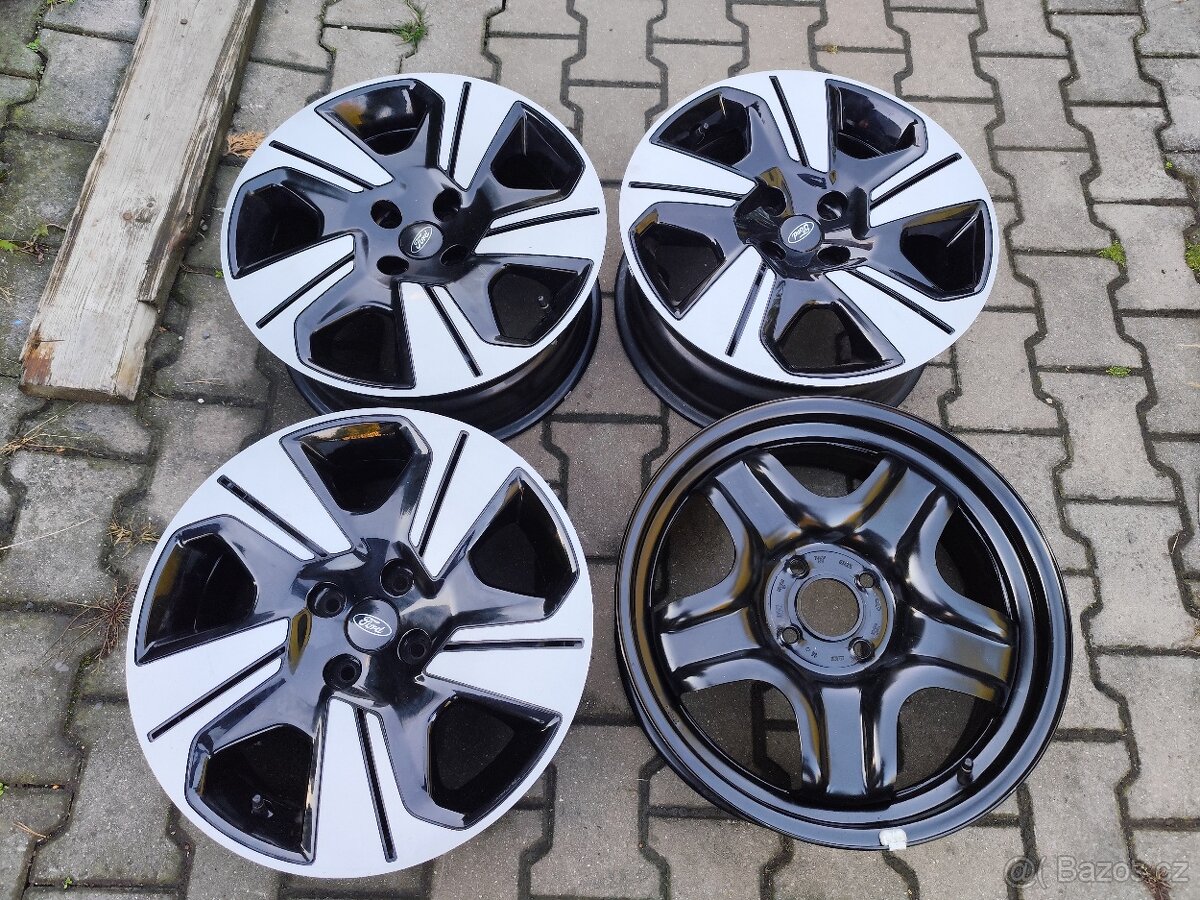 Téměř nové disky 4 x 108 r17 Ford - 2