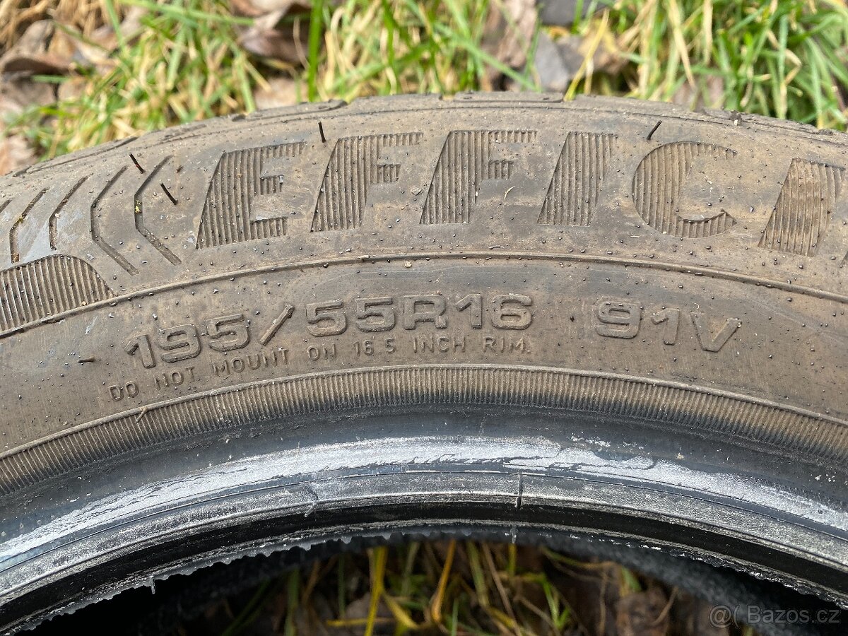 Lení pneu Goodyear 195/55 R16 - 2