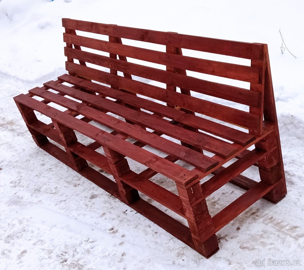 Dřevěná lavice - 2