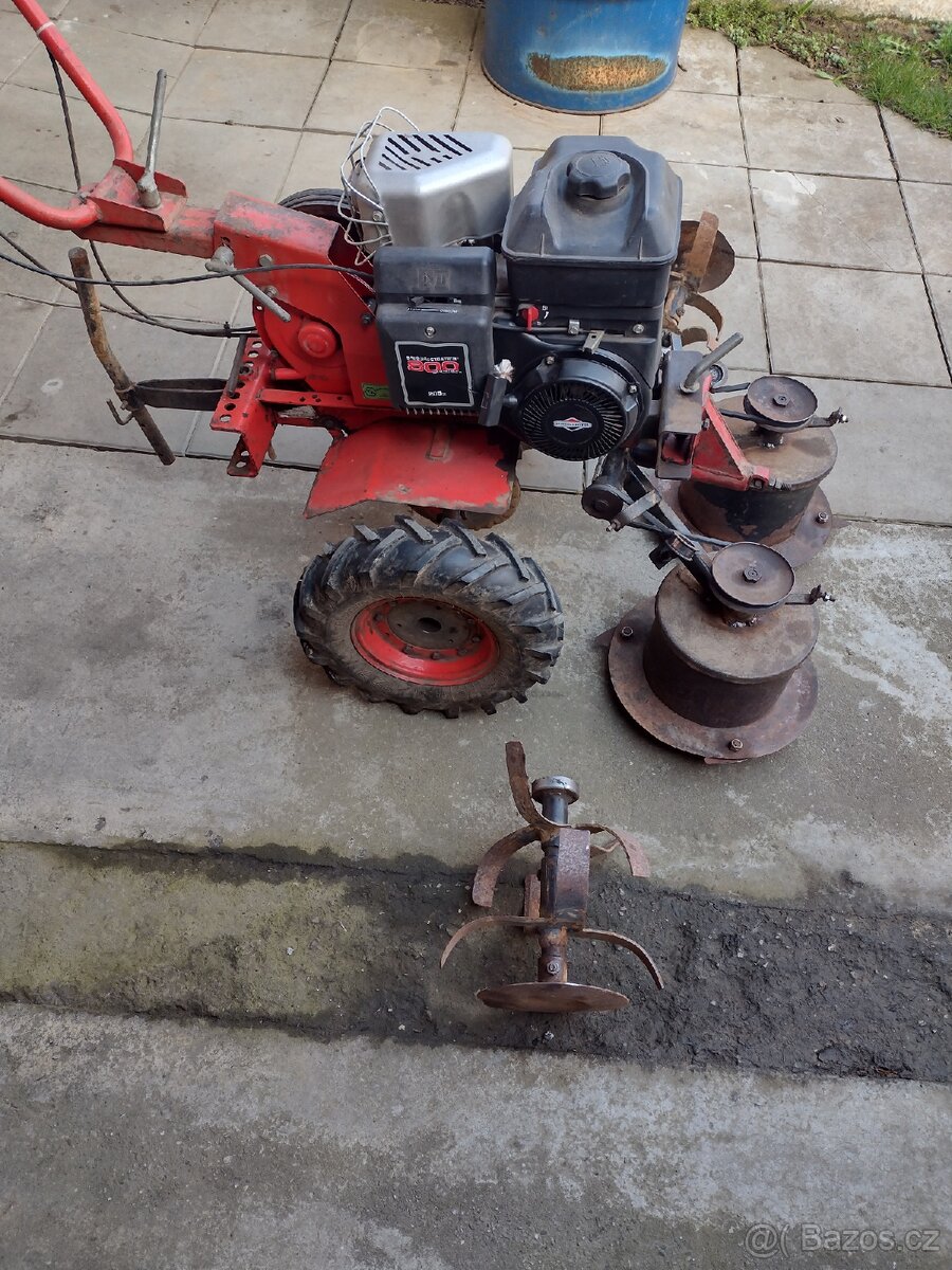 Rotavátor + sekačka ( dvoububen ) MS 16 - 2