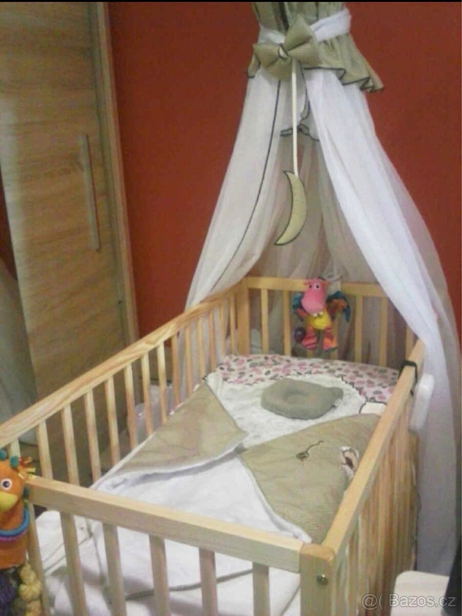 Dětská postýlka s novou matrací - 2