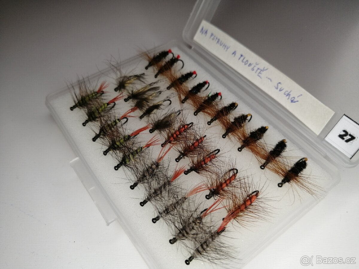 Mušky umělé 27-36 - 2