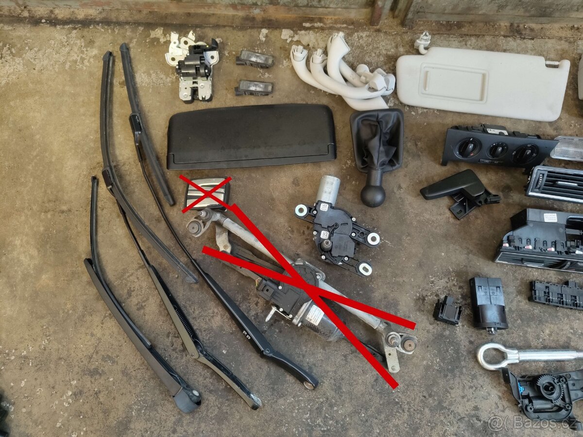 Toledo / Rapid - díly interiéru, atd... - 2