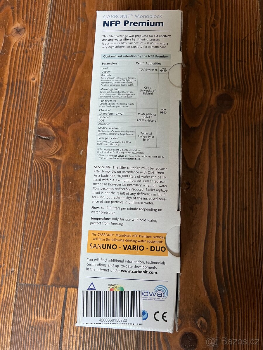 Uhlíková kartuše - 2