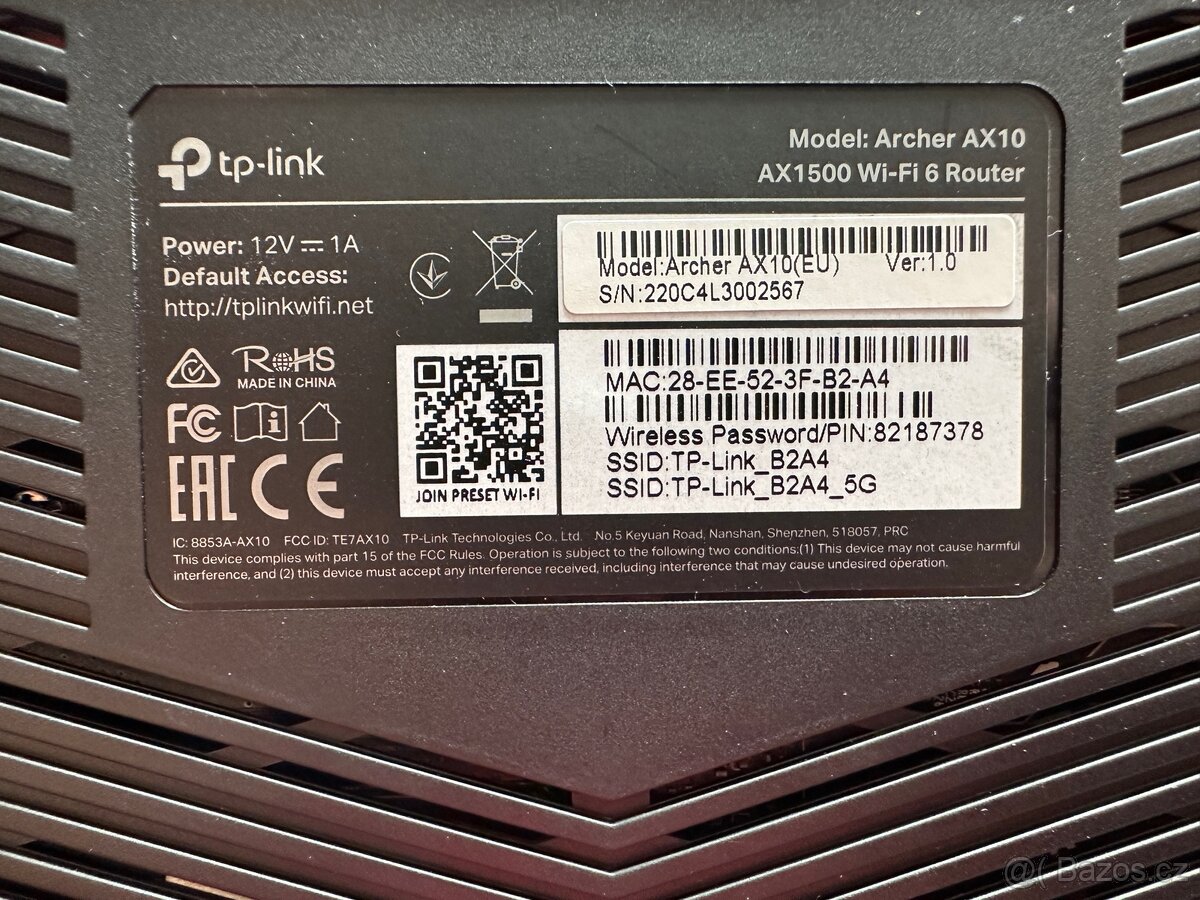 Router Tp link Archer ax10 - 2
