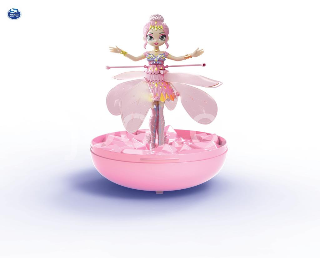 Létající panenka Hatchimal Pixie růžová - 2