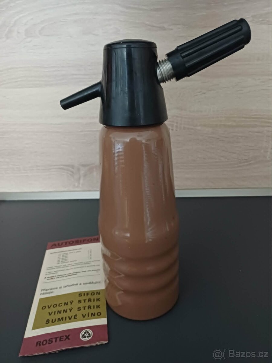 Prodám rettro sifonovou láhev - 2