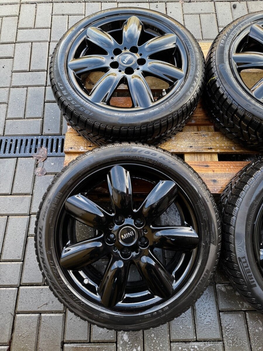 Alu kola, disky r17 5x112 MINI 195/55/17 - 2