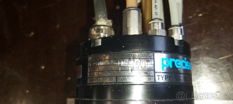 Vřeteno s výměnou nástrojů 8kw Precise komplet - 2