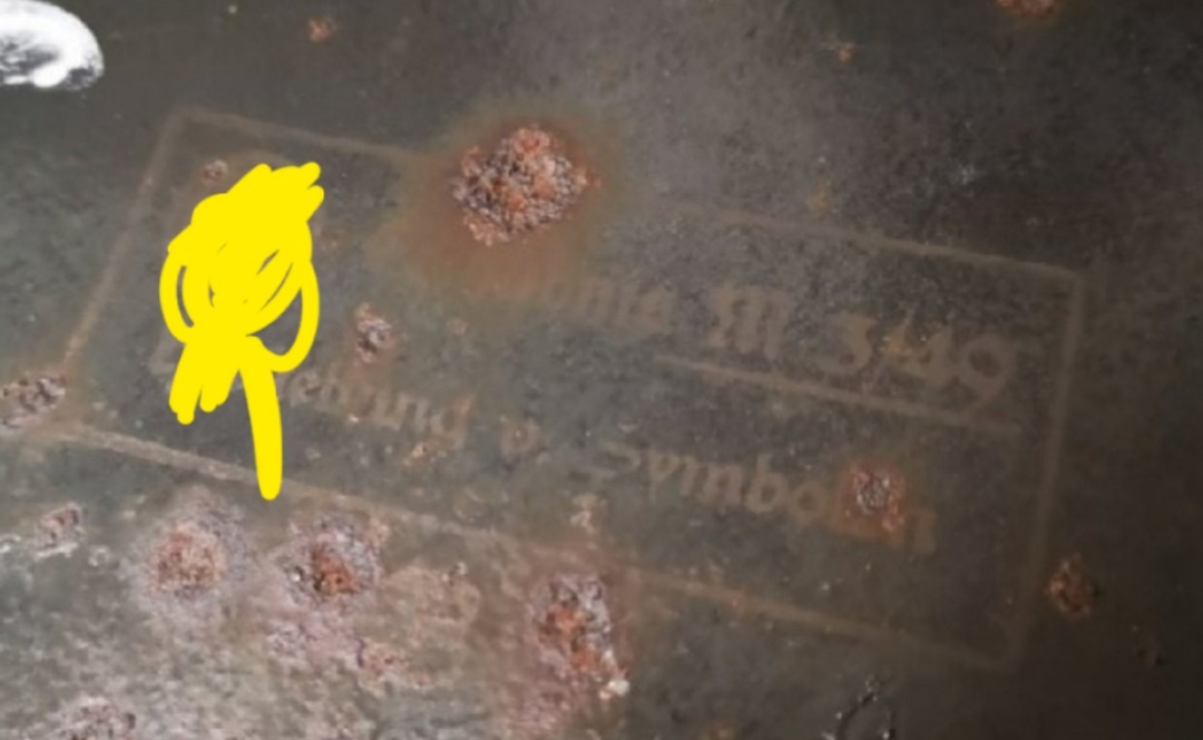 Smaltovana cedule nacisticka NSV NSDAP - 2