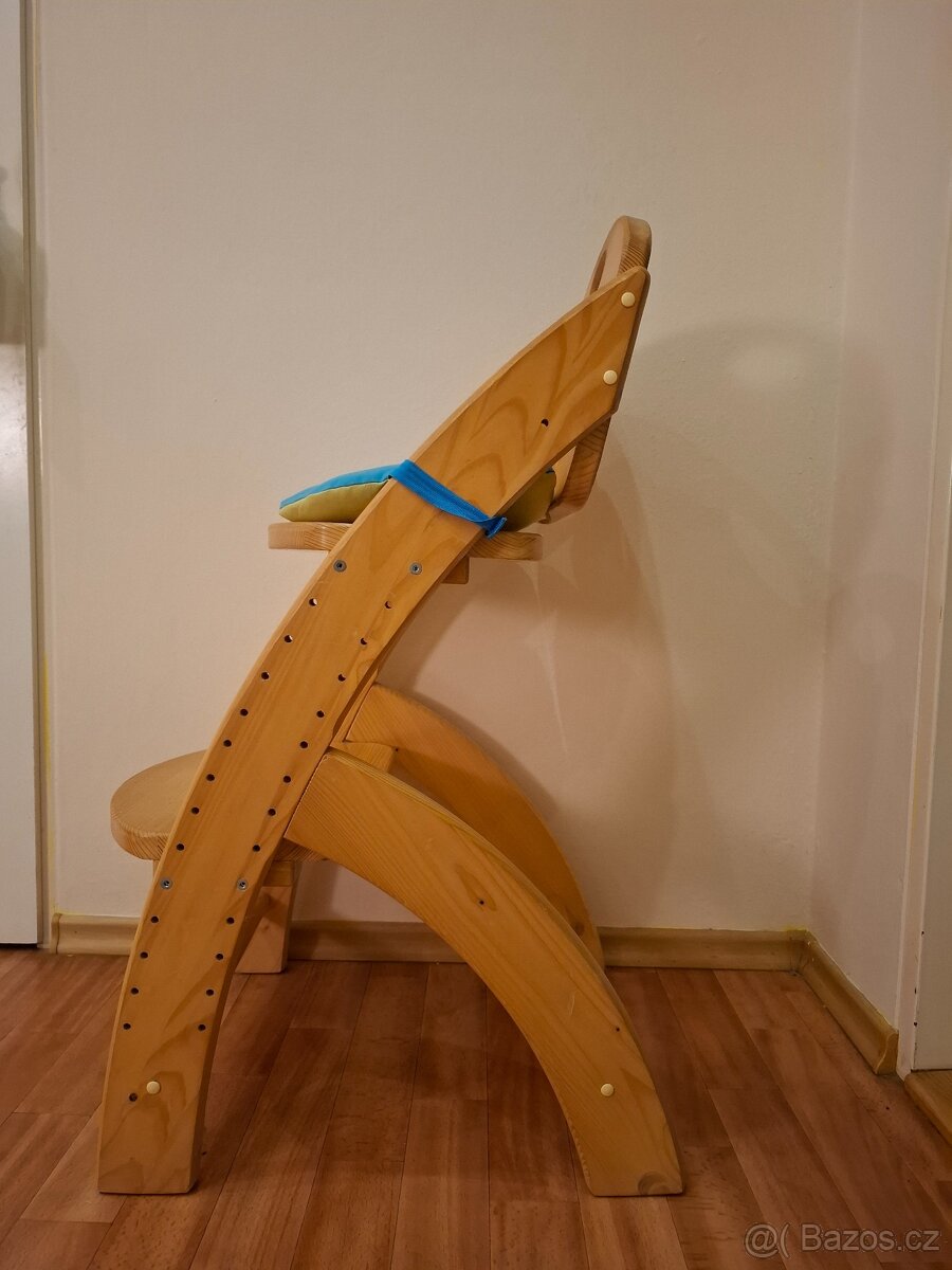Rostoucí židle + podsedák - 2