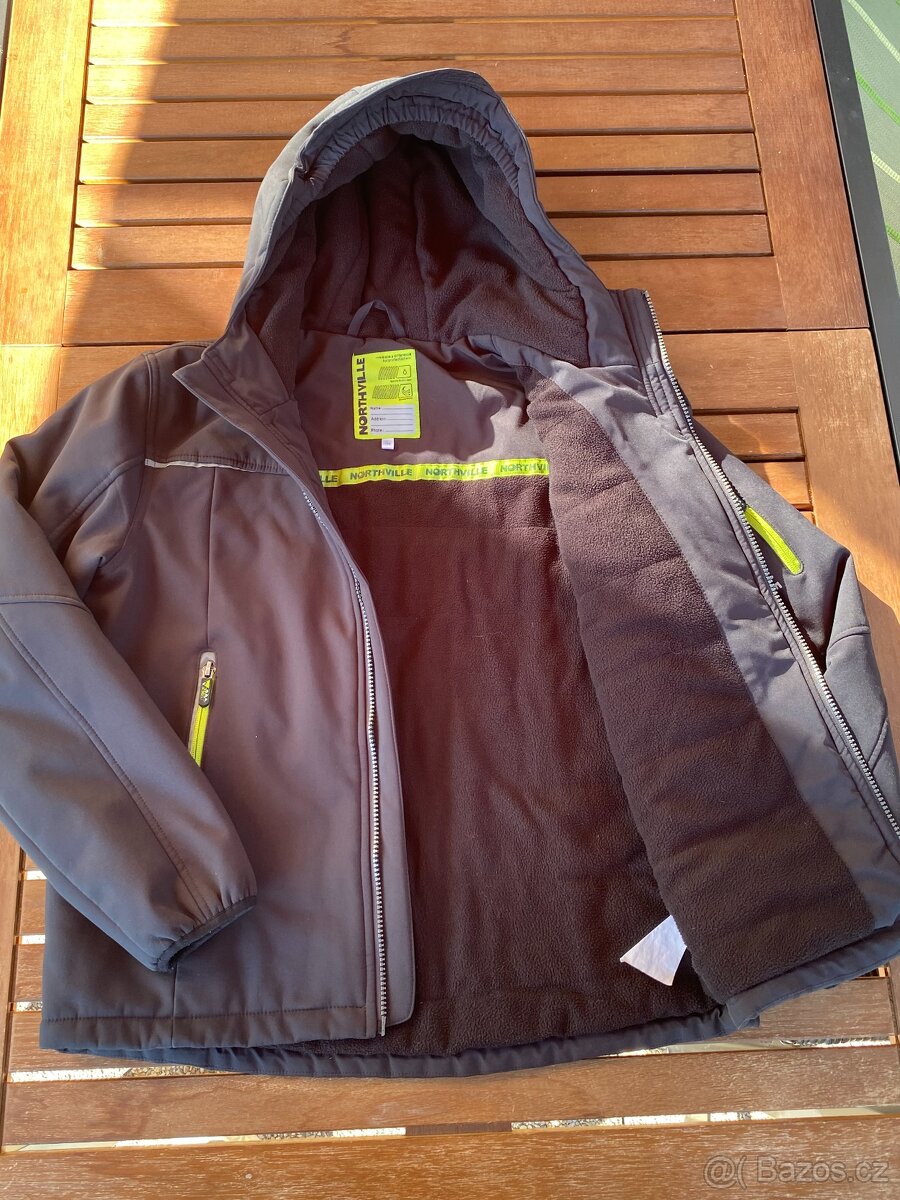 Zimní softshellová bundu vel. 164 - 2