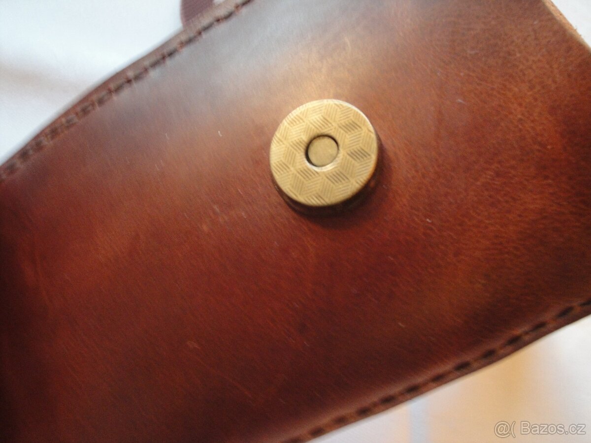 KOŽENÉ POUZDRO NA MOBIL 19X10X1,5CM - 2