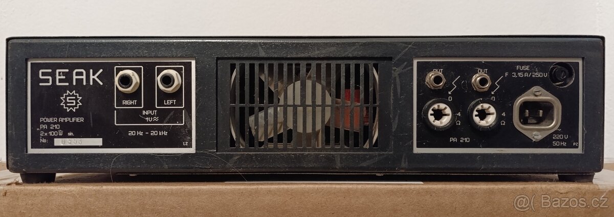 Zsilovač SEAK PA210 - 2