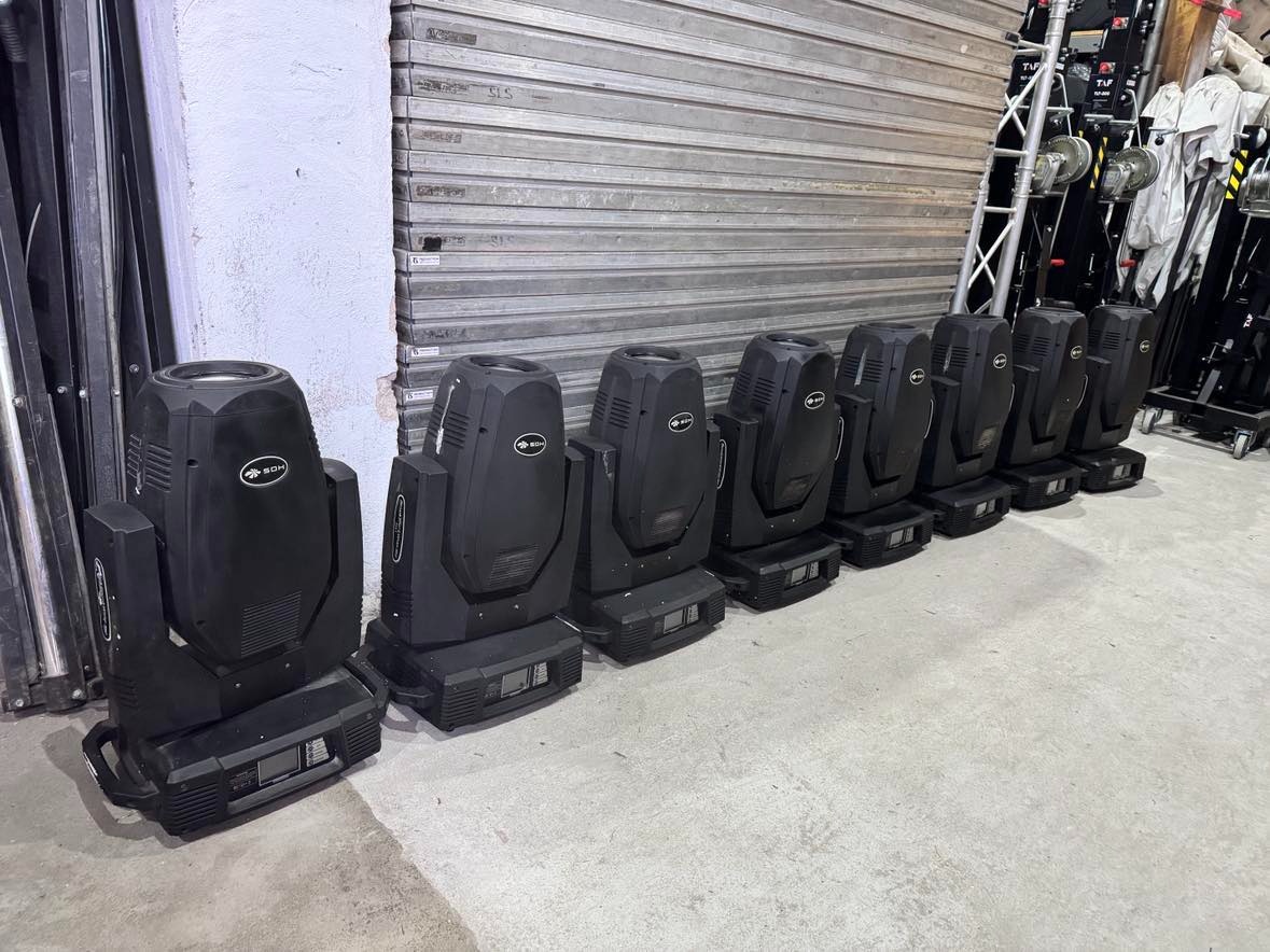 Prodám profi otočné hlavy 17R 350w BEAM+WASH+SPOT - 2