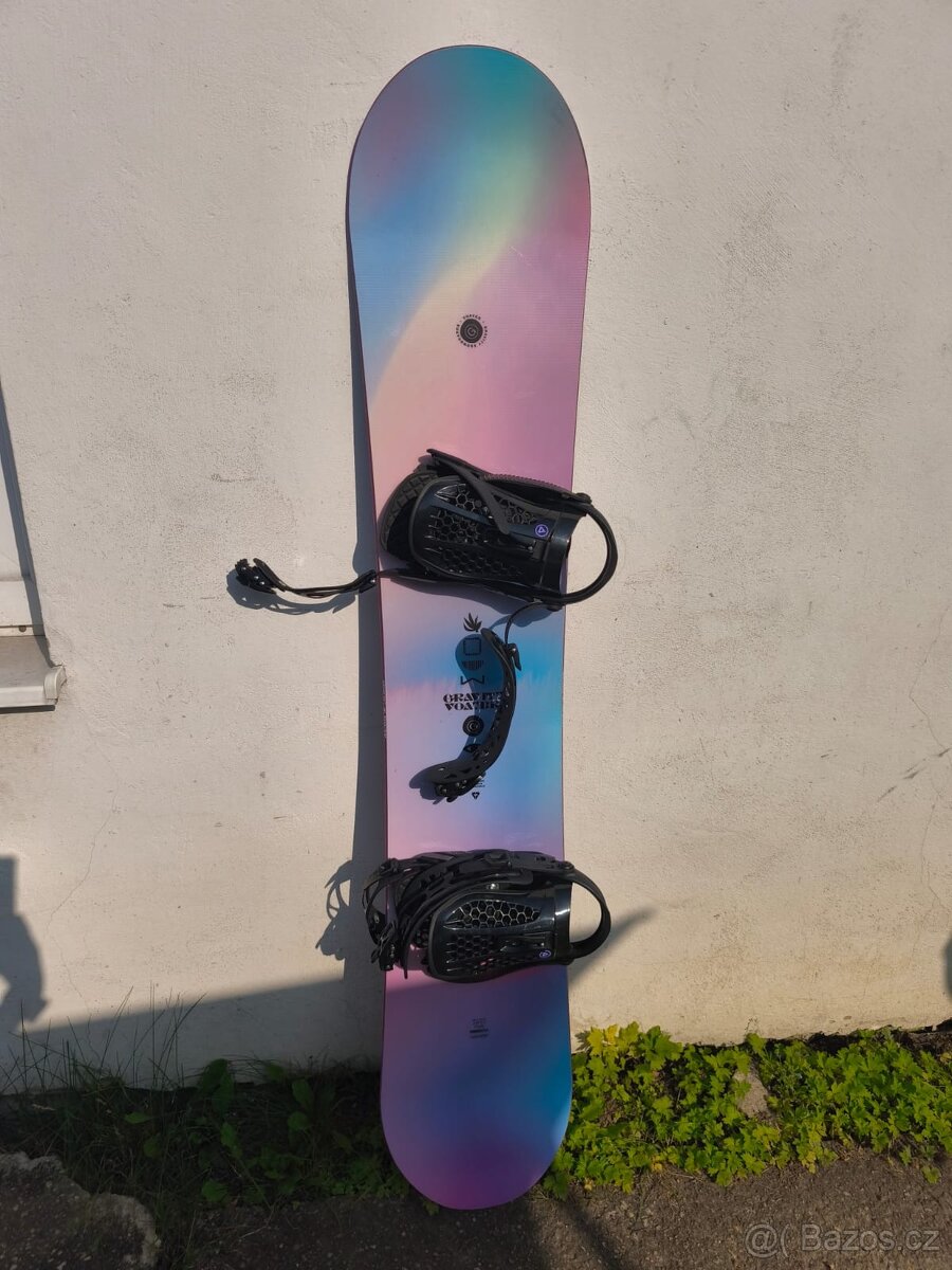 Komplet GRAVITY - snb, vázání, boty a vak - VŠE NOVÉ - 2