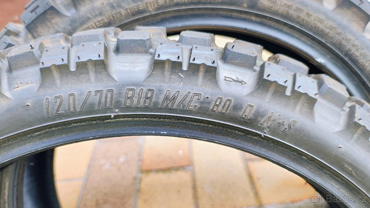 Motoz Tractinator Rallz 120/70-R19 + 170/60-R17 - 2