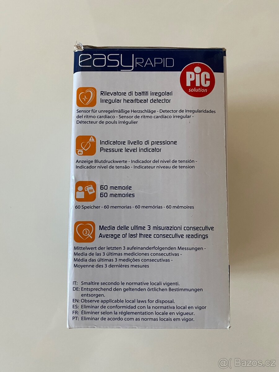 Tlakomer Easyrapid - 2