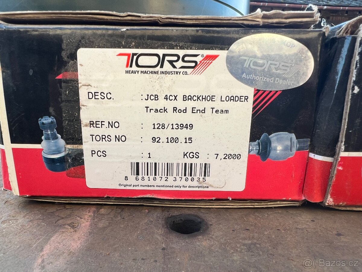 Čep řízení JCB 4CX - 2