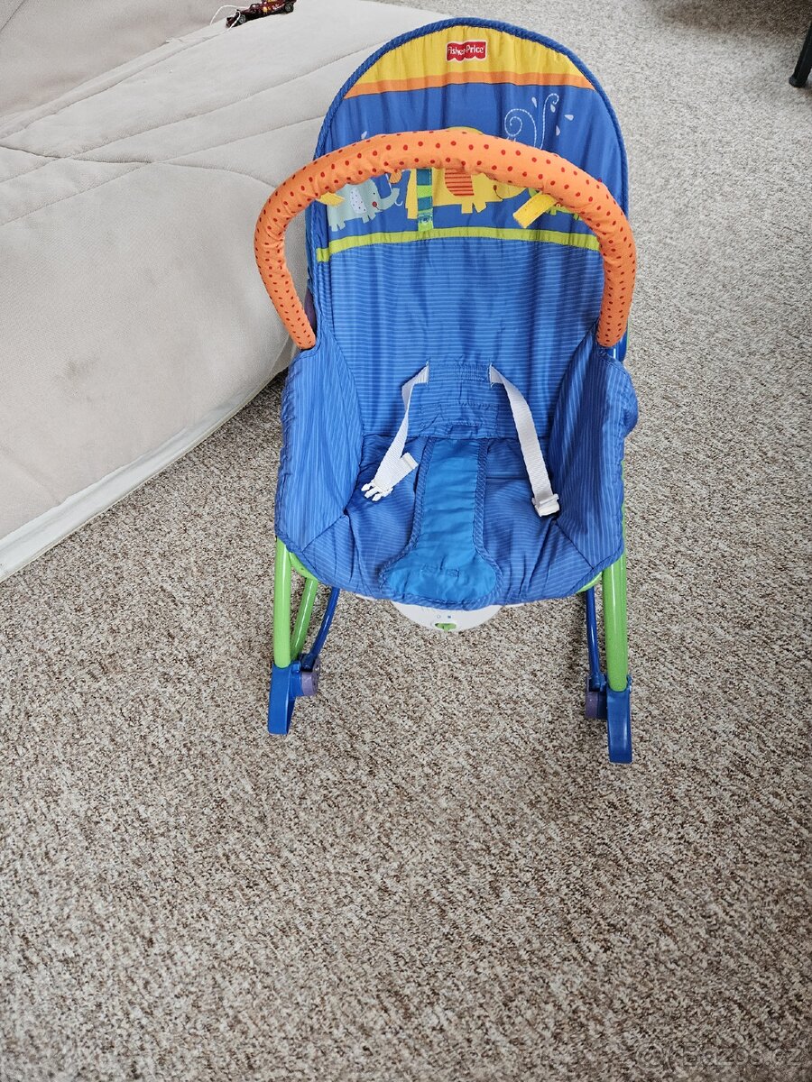 Houpátko lehátko pro miminko Fisher Price - 2