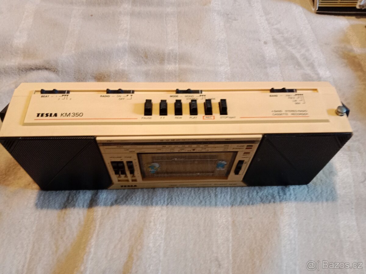 Prodám funkční 3 magnetofony. - 2
