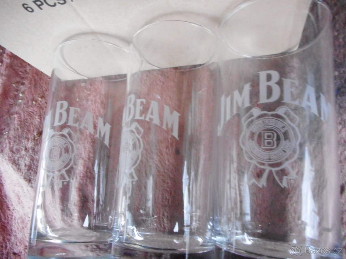 Sklo vysoké Jim Beam - 2